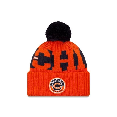 Sapca New Era Chicago Bears NFL Alternate Cold Weather Sport Knit Beanie - Portocalii